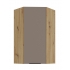 Szafka narożma wisząca 60 cm AURO TA/AR 60x60 GN-108 1F 45